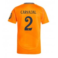 Billiga Real Madrid Daniel Carvajal #2 Borta fotbollskläder 2024-25 Kortärmad